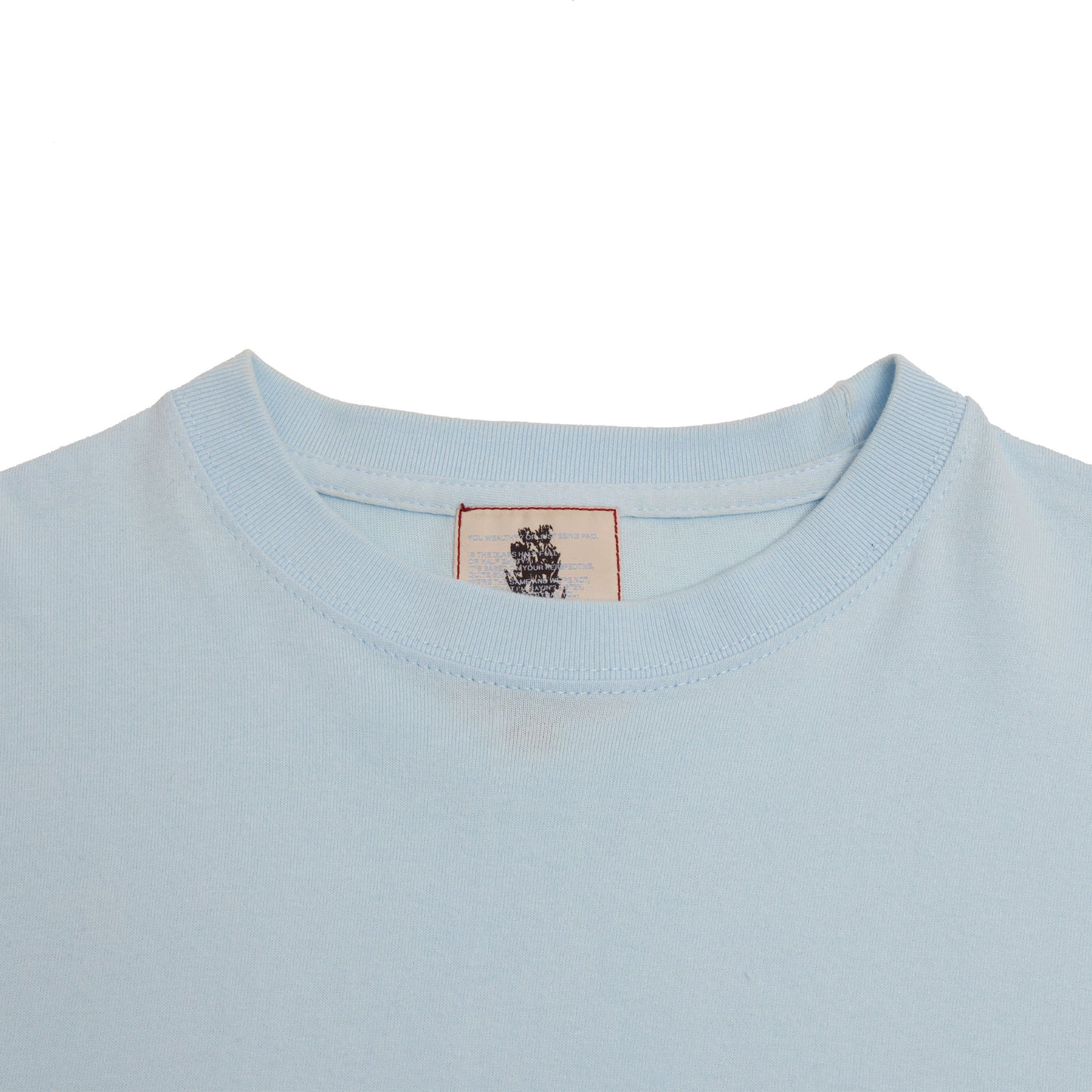 Allenwood LOGO L/S T-SHIRT LIGHT BLUE