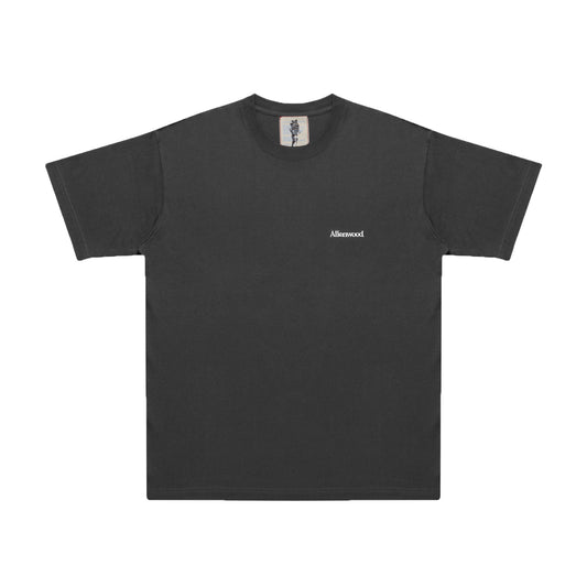 ALLENWOOD LOGO T-SHIRT CHARCOAL