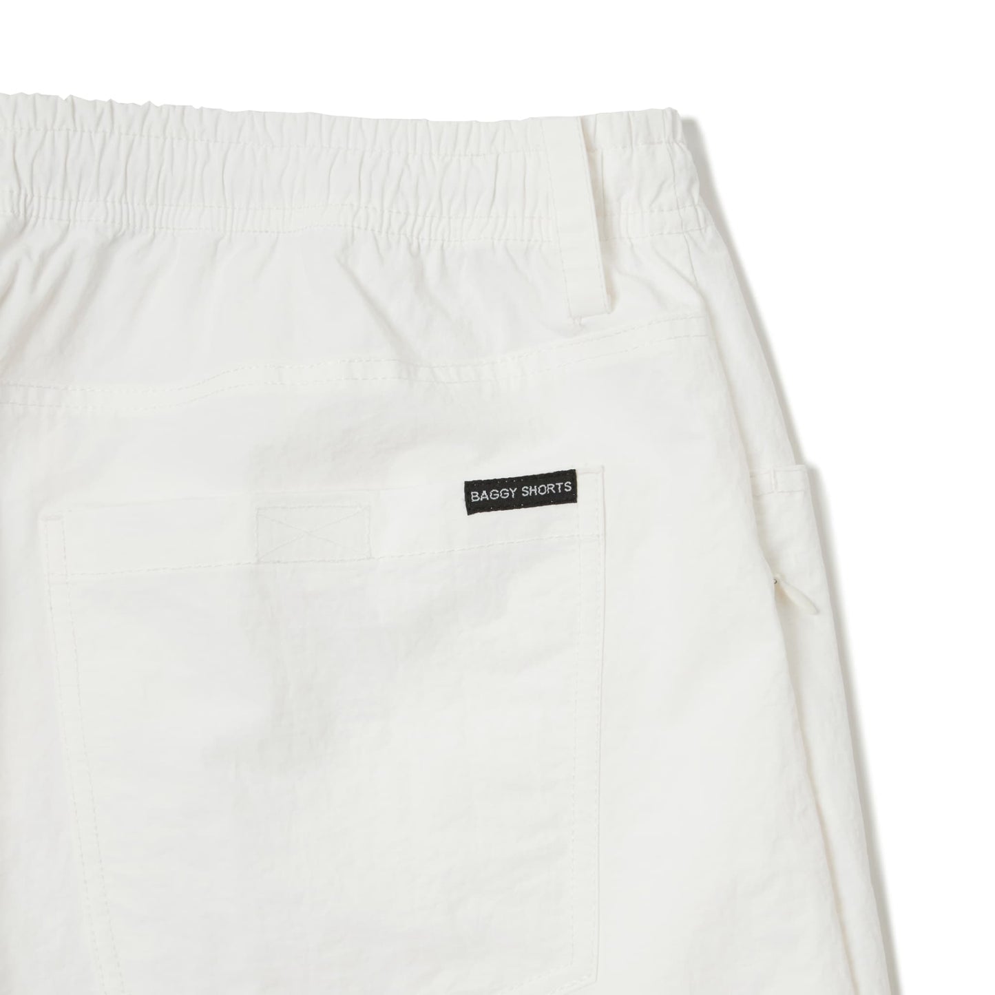 BAGGY SHORTS BA-002 7P PANTS WHITE