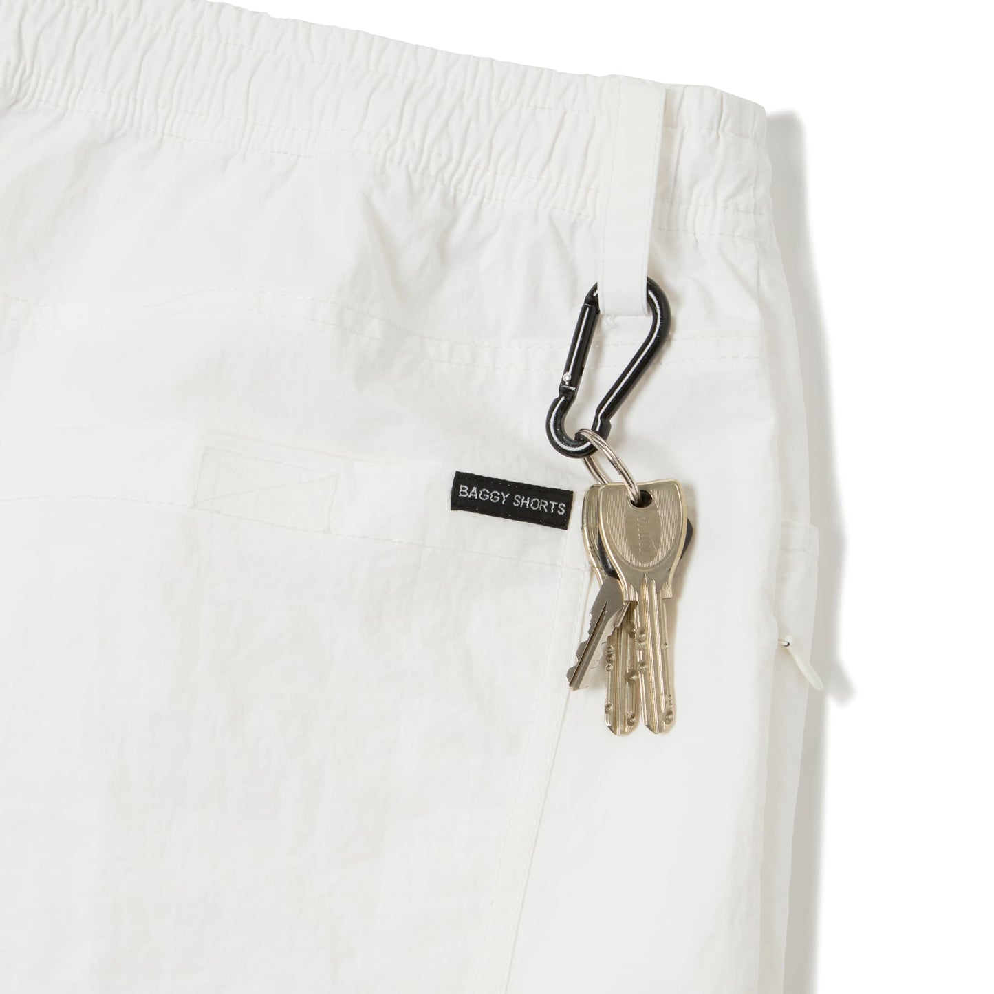 BAGGY SHORTS BA-002 7P PANTS WHITE