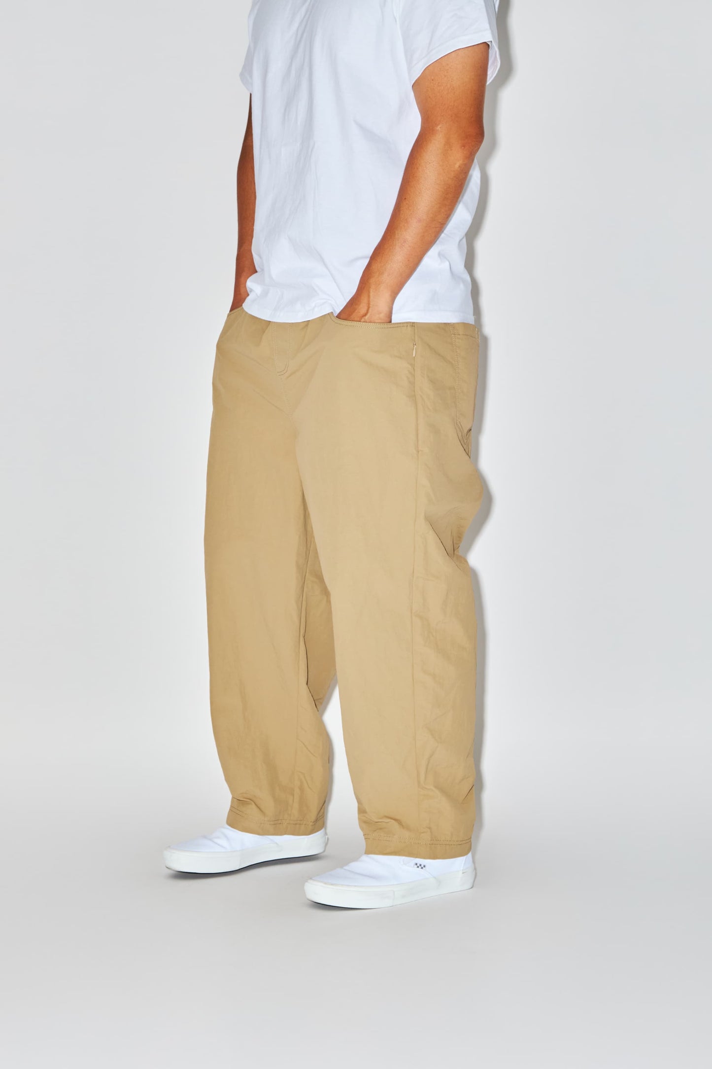 BAGGY SHORTS BA-002 7P PANTS BEIGE