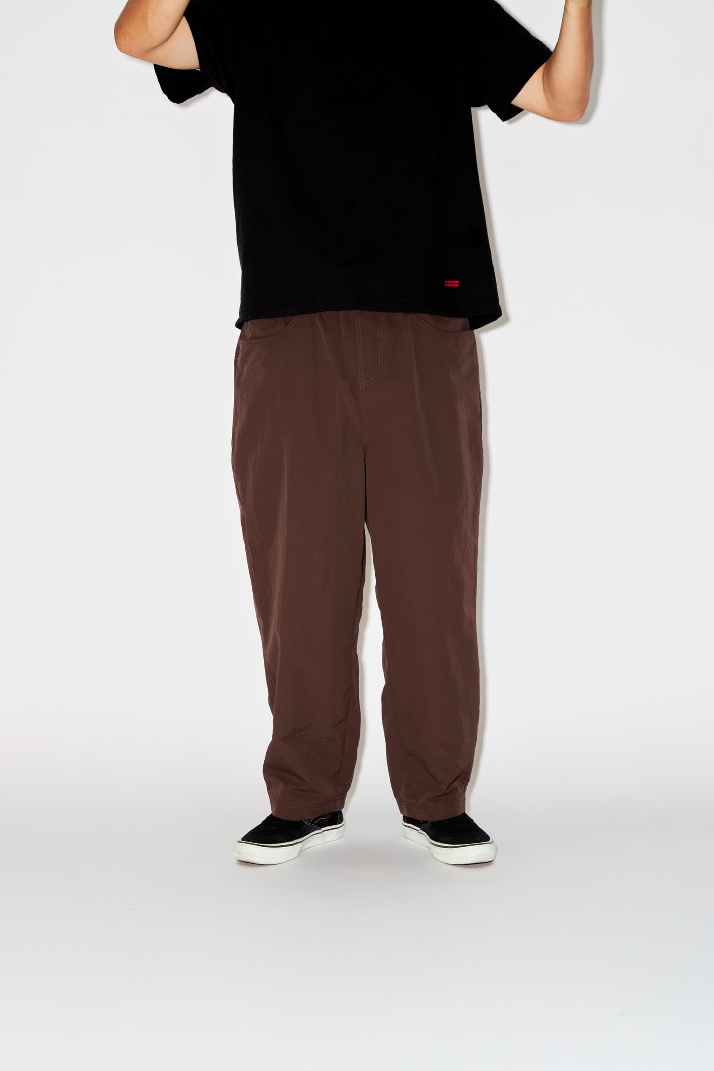 BAGGY SHORTS BA-002 7P PANTS BROWN