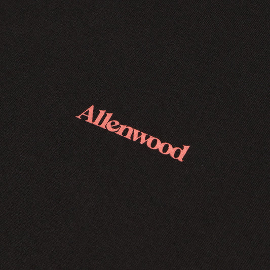 ALLENWOOD LOGO L/S T-SHIRT CHARCOAL