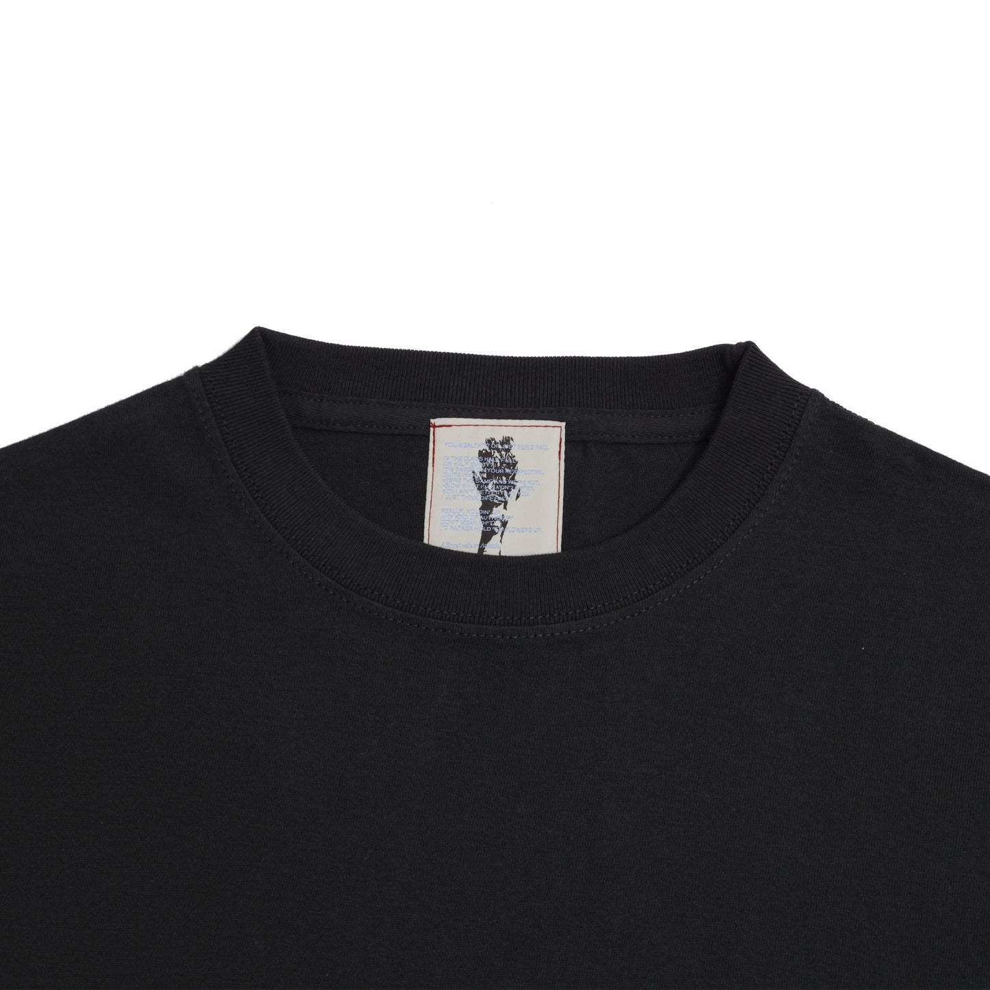 Allenwood LOGO L/S T-SHIRT CHARCOAL