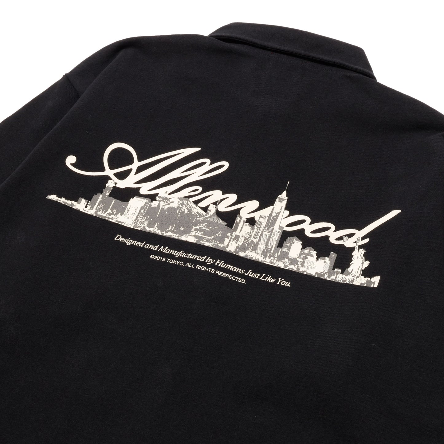 ALLENWOOD HOME COTTON COACH JACKET BLACK
