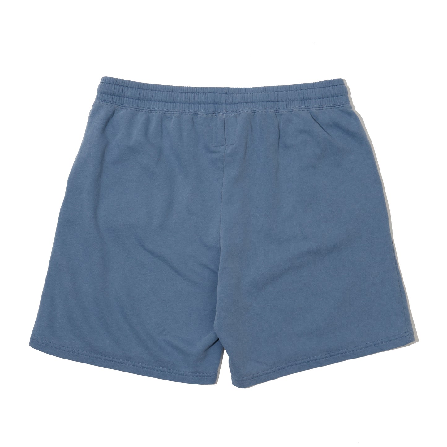 ALLENWOOD GARMENT DYE SWEAT SHORTS BLUE JEAN