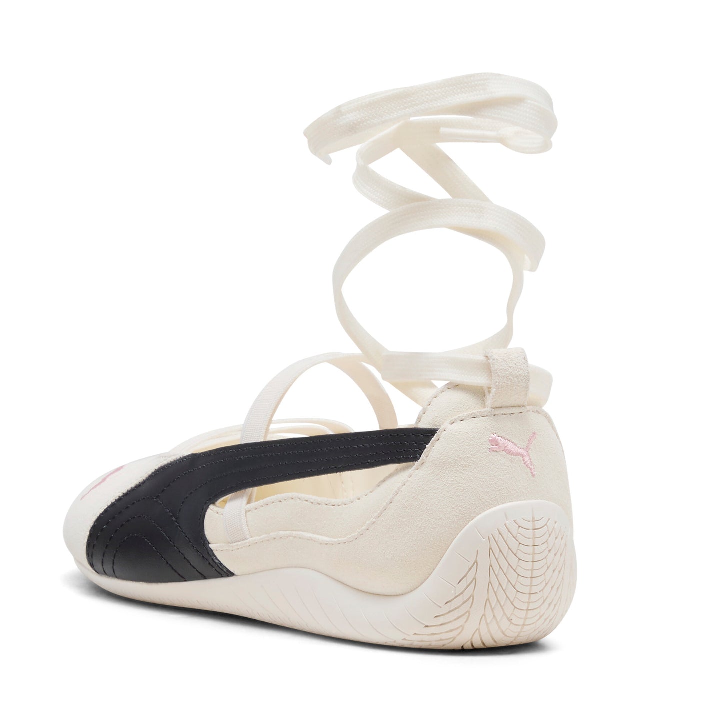 PUMA BALLET SD X ROSE WARM WHITE-PUMA BLACK-FROSTY