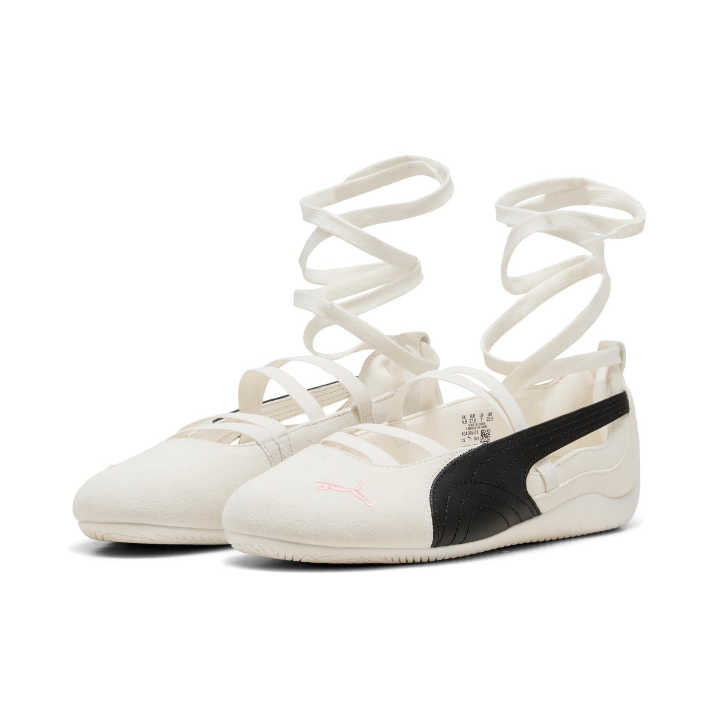 PUMA BALLET SD X ROSE WARM WHITE-PUMA BLACK-FROSTY