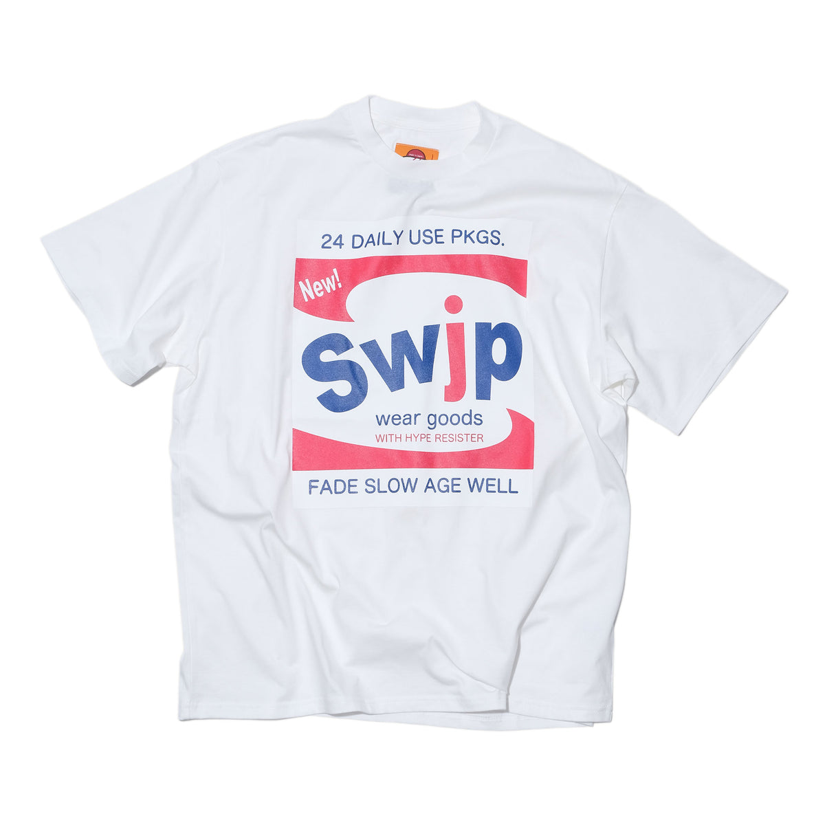 SWJP WARHOL POSTER T-SHIRT WHITE