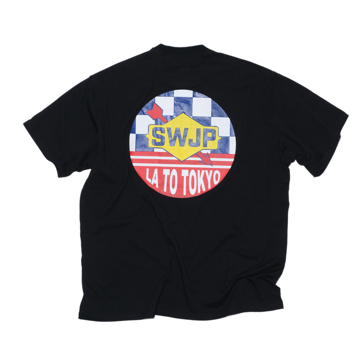SWJP GAS STATION T-SHIRT BLACK