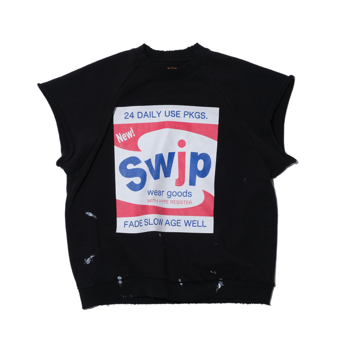 SWJP WARHOL WORKOUT SWEATSHIRT BLACK