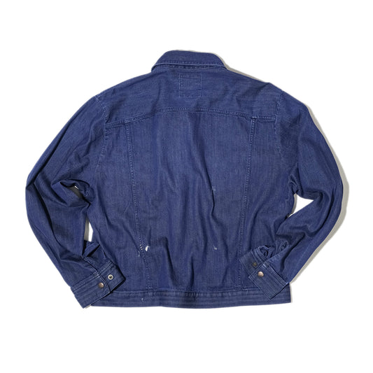 SWJP SOFT DENIM JACKET NAVY