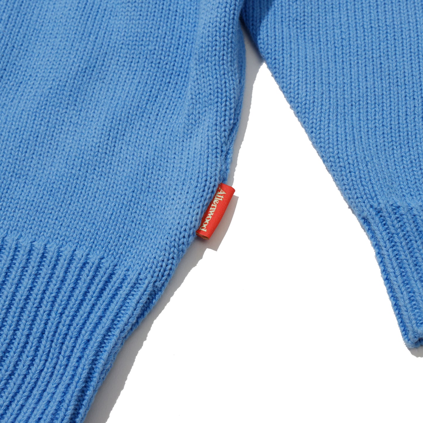 ALLENWOOD LOGO KNIT SAX BLUE