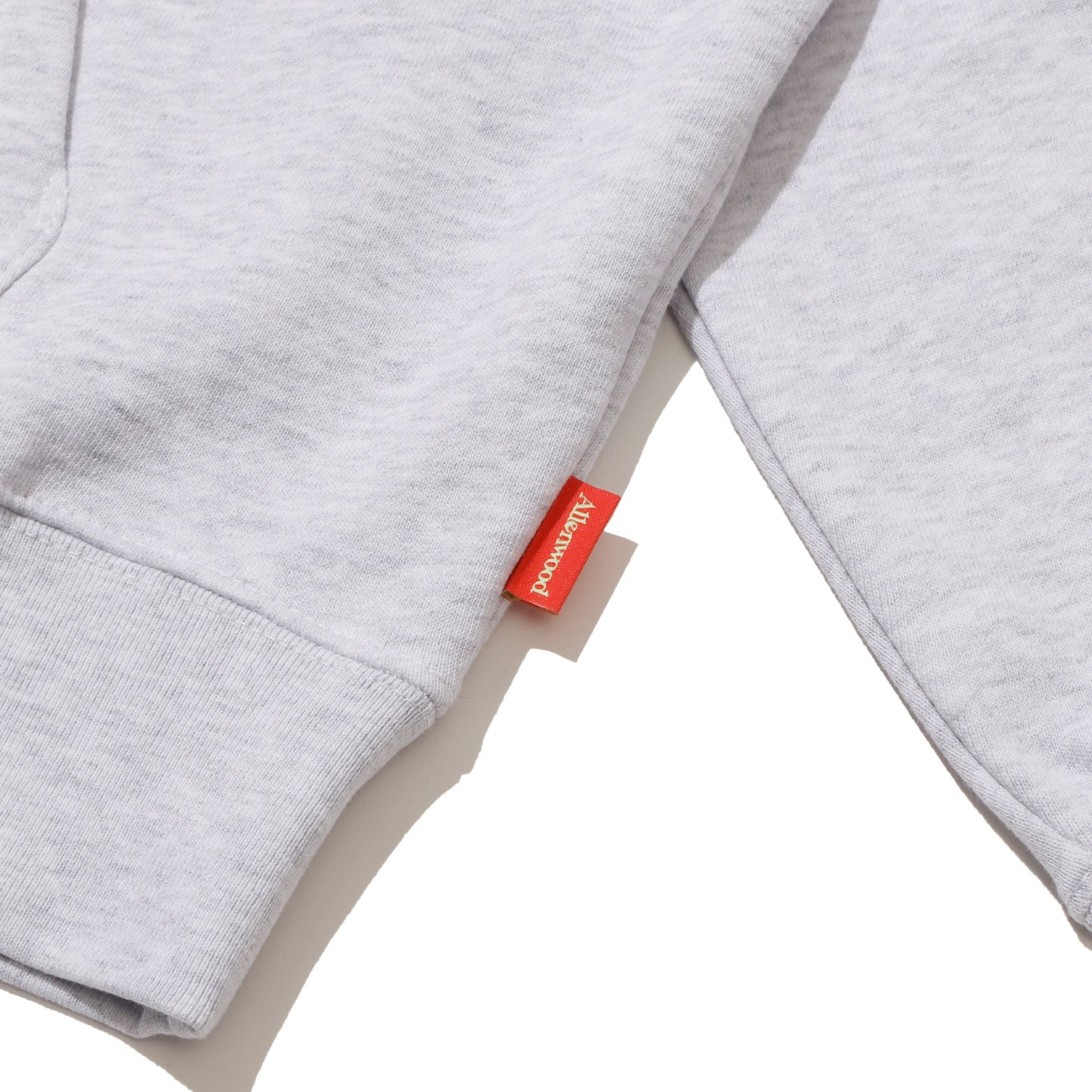 ALLENWOOD LOGO OVERSIZED HOODIE ASH GRAY