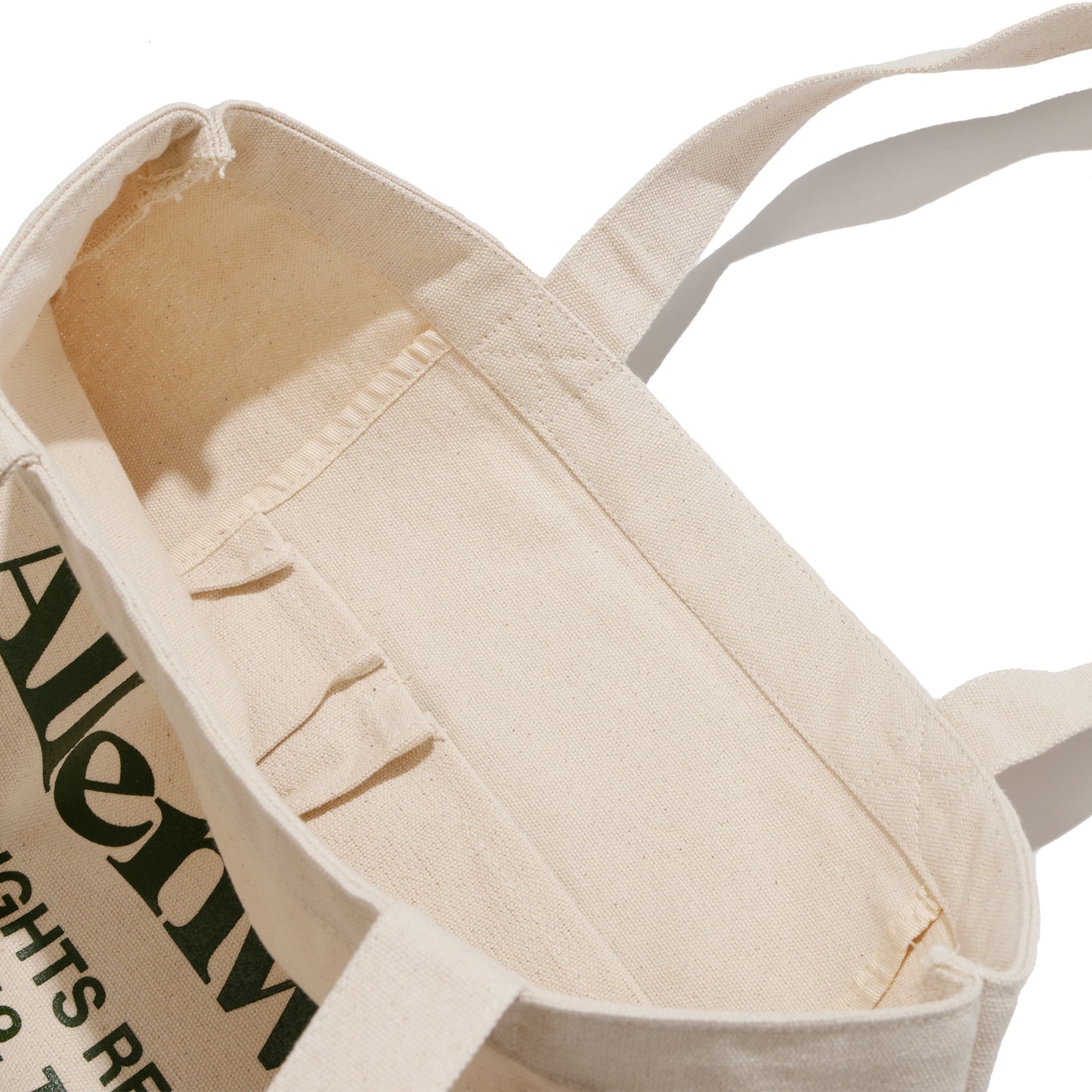 ALLENWOOD LOGO TOTE IVORY