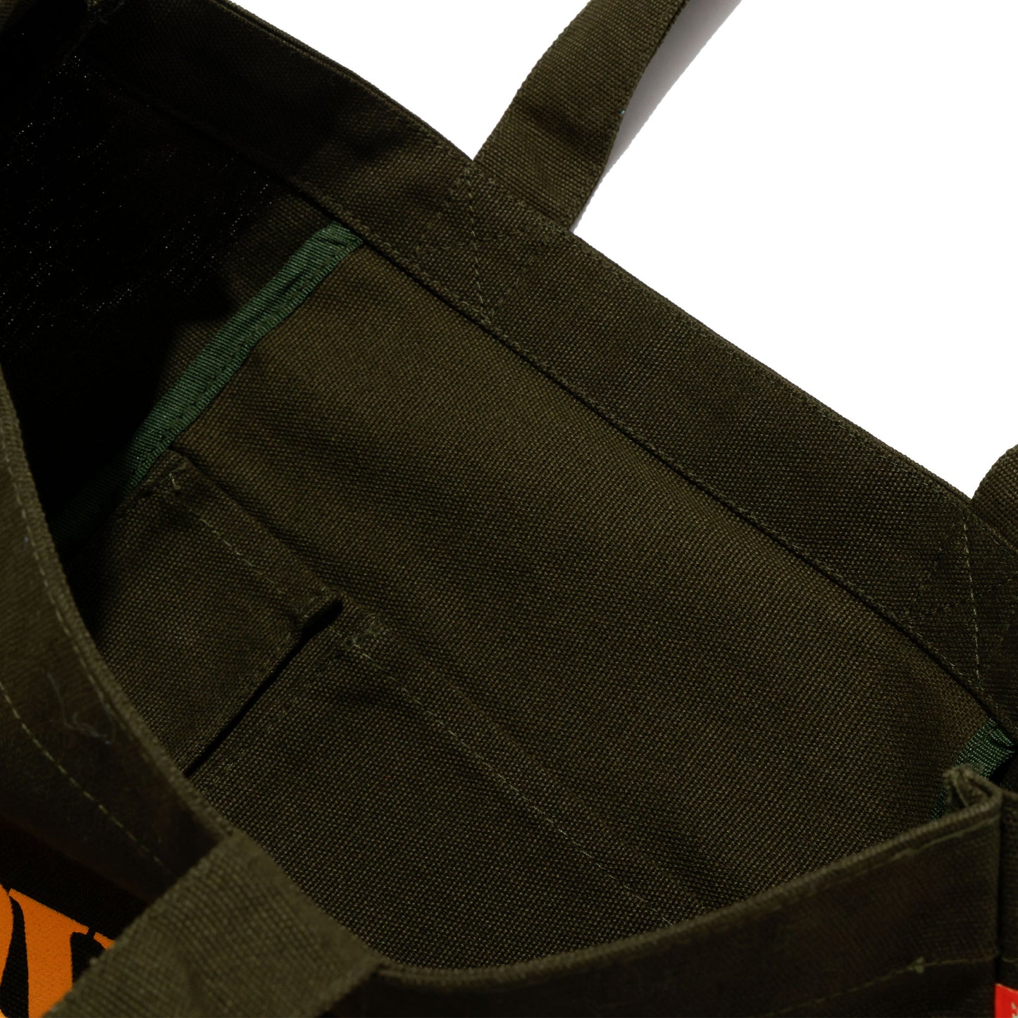 ALLENWOOD LOGO TOTE OLIVE