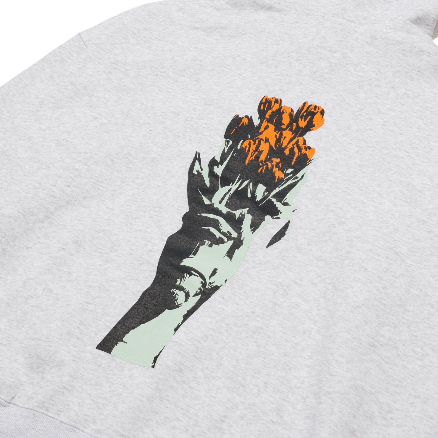 ALLENWOOD F.O.P OVERSIZED HOODIE ASH GRAY