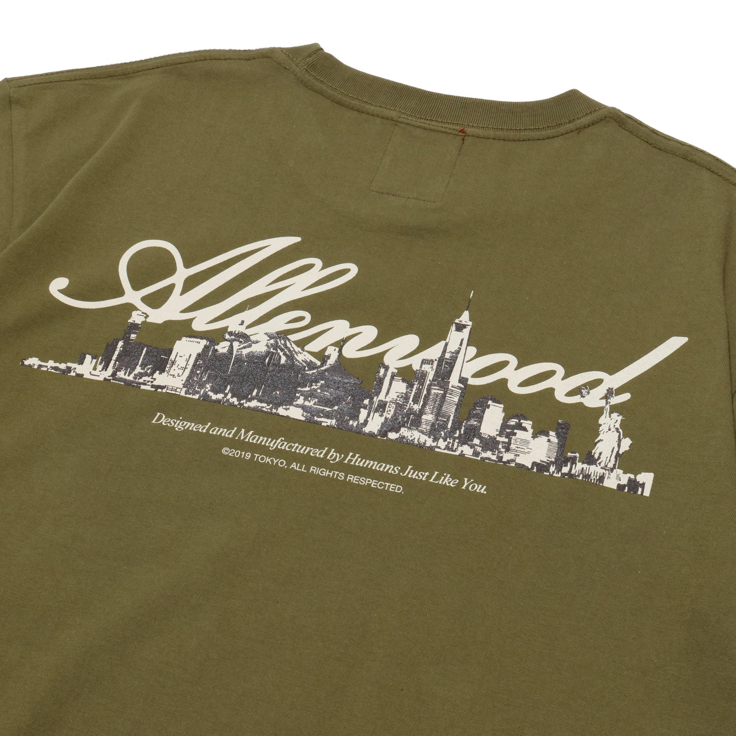 ALLENWOOD "HOME" TEE OLIVE