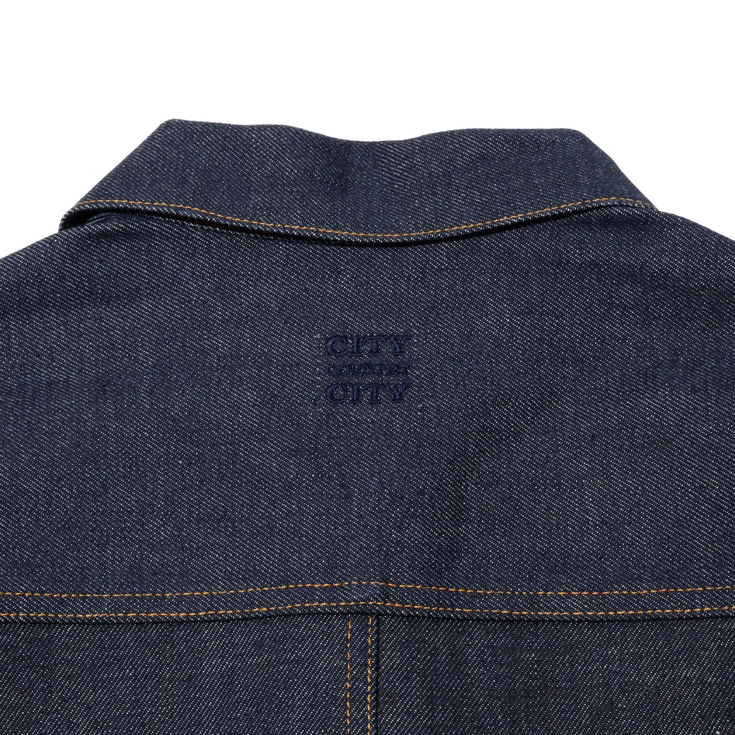 CITY COUNTRY CITY SELVEDGE DENIM JACKET BLUE