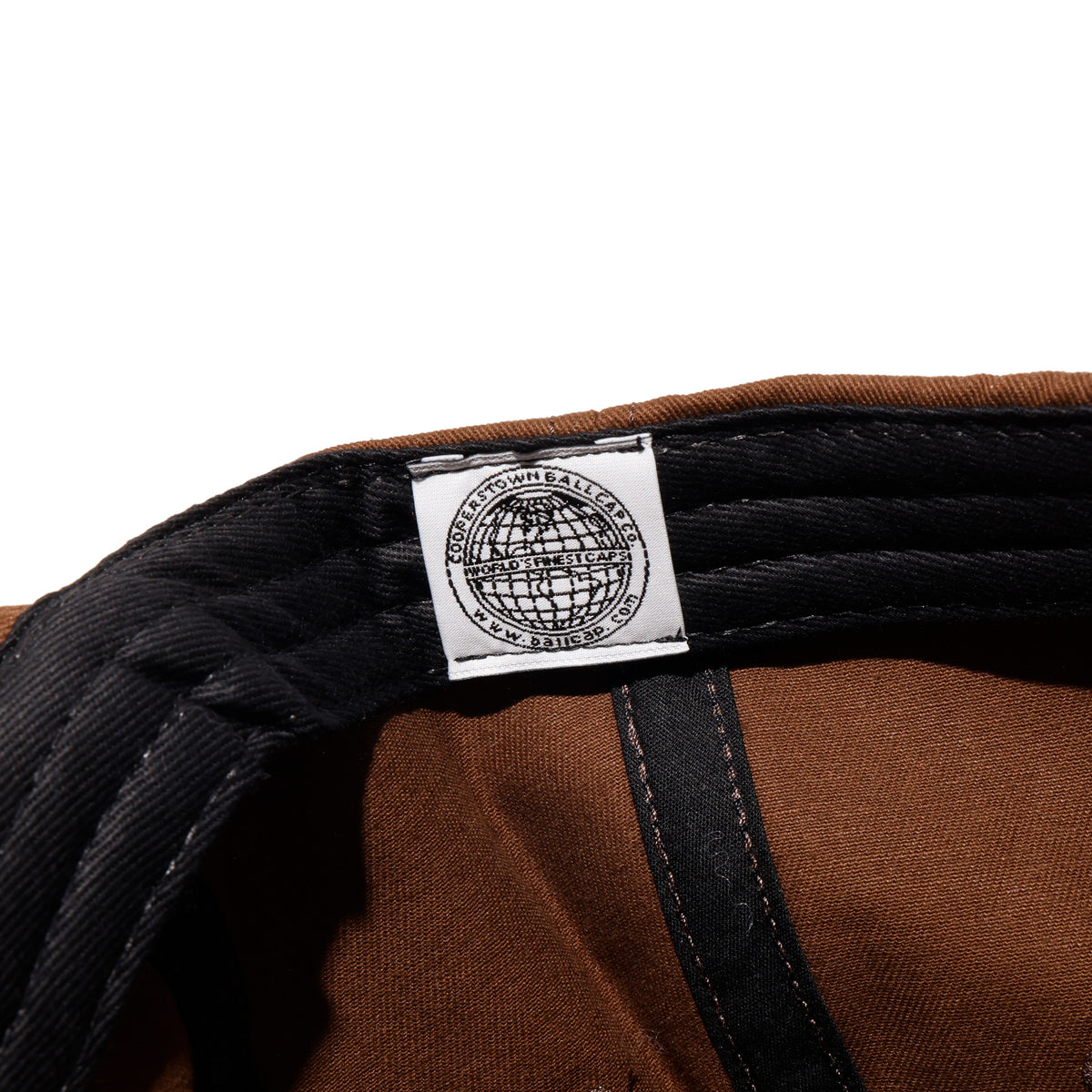 COOPERSTOWN BALLCAP NYBY 1936 LOGO CAP BROWN