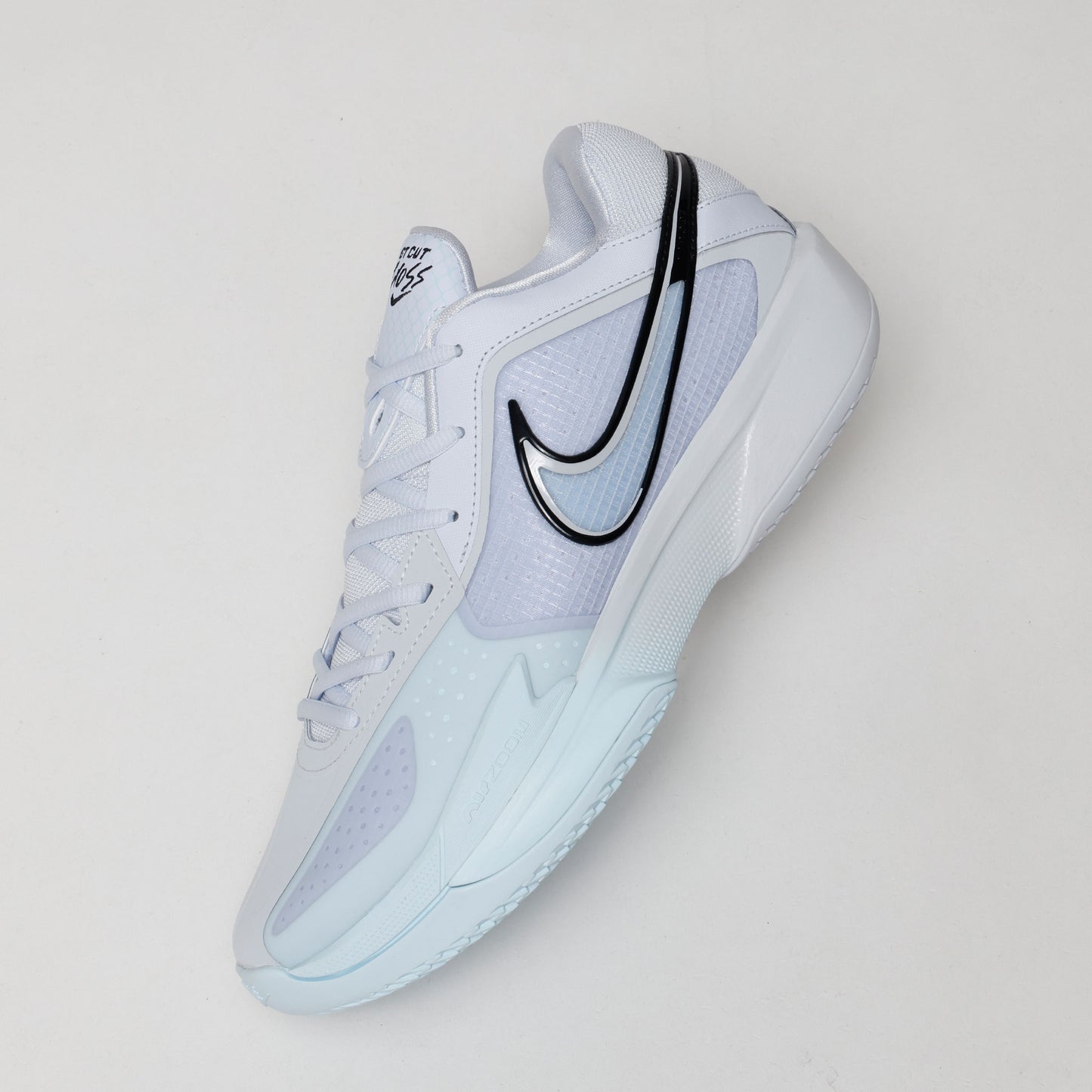 NIKE AIR ZOOM G.T. CUT CROSS EP WHITE/BARELY GRAPE-PINK FOAM-LIGHT SMOKE GREY HF0231-004