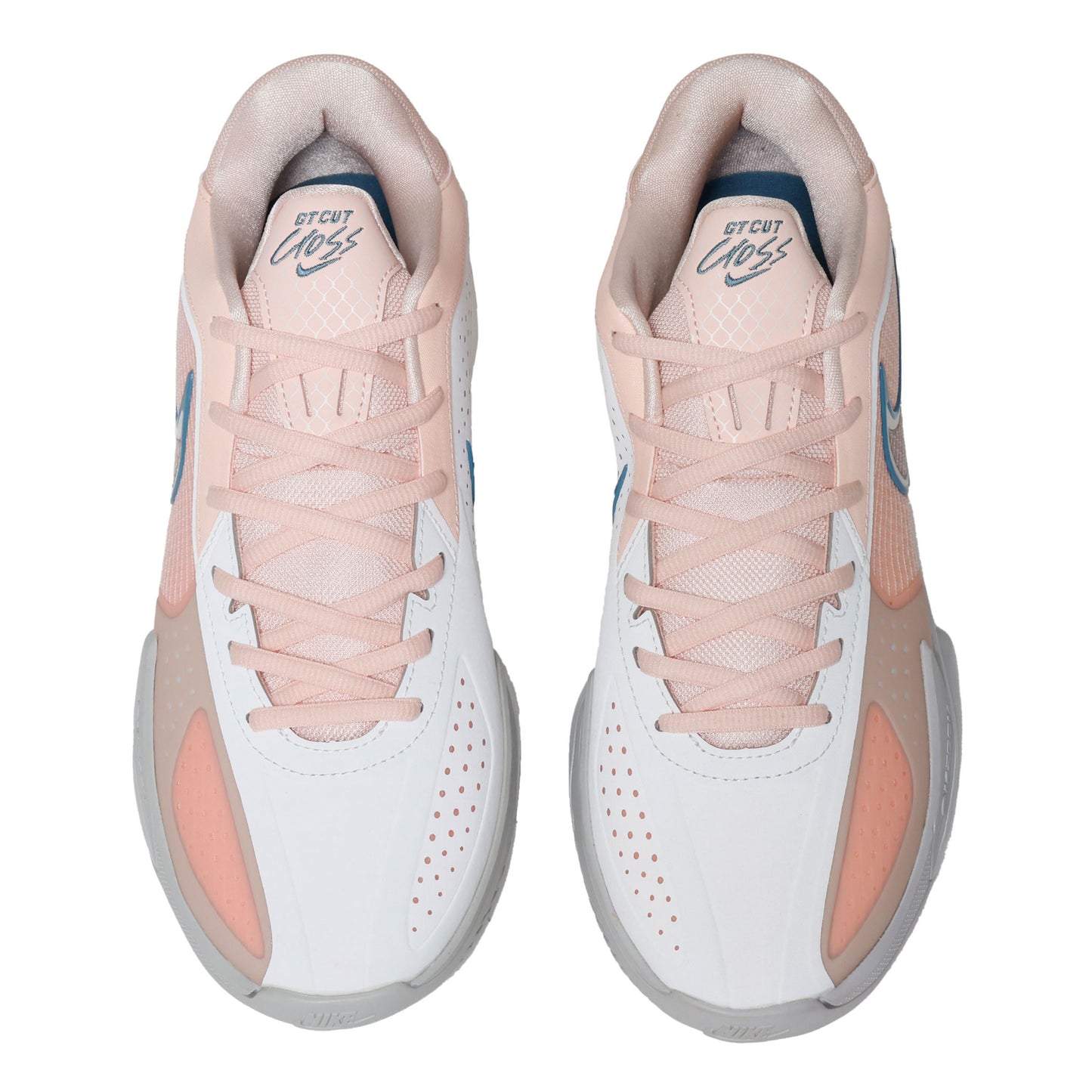 NIKE AIR ZOOM G.T. CUT CROSS EP WHITE/BARELY GRAPE-PINK FOAM-LIGHT SMOKE GREY HF0231-602