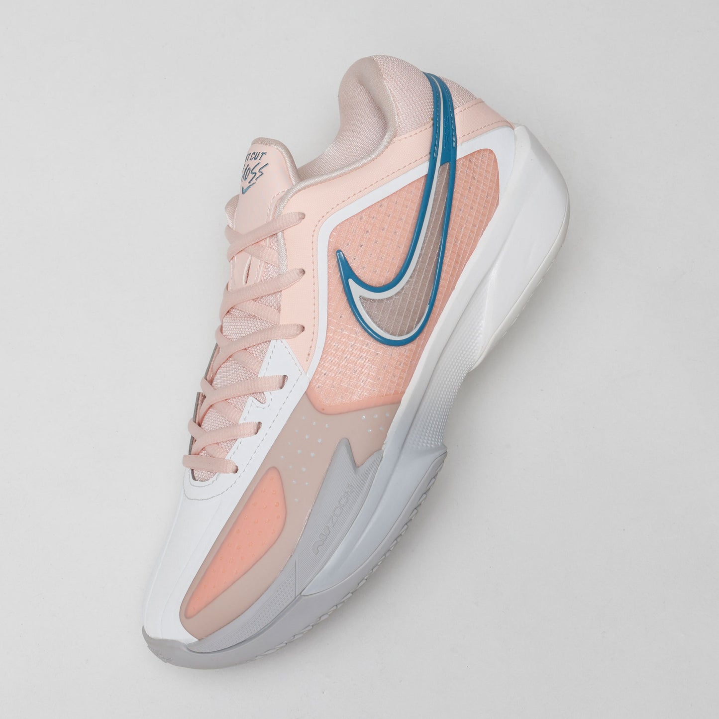 NIKE AIR ZOOM G.T. CUT CROSS EP WHITE/BARELY GRAPE-PINK FOAM-LIGHT SMOKE GREY HF0231-602
