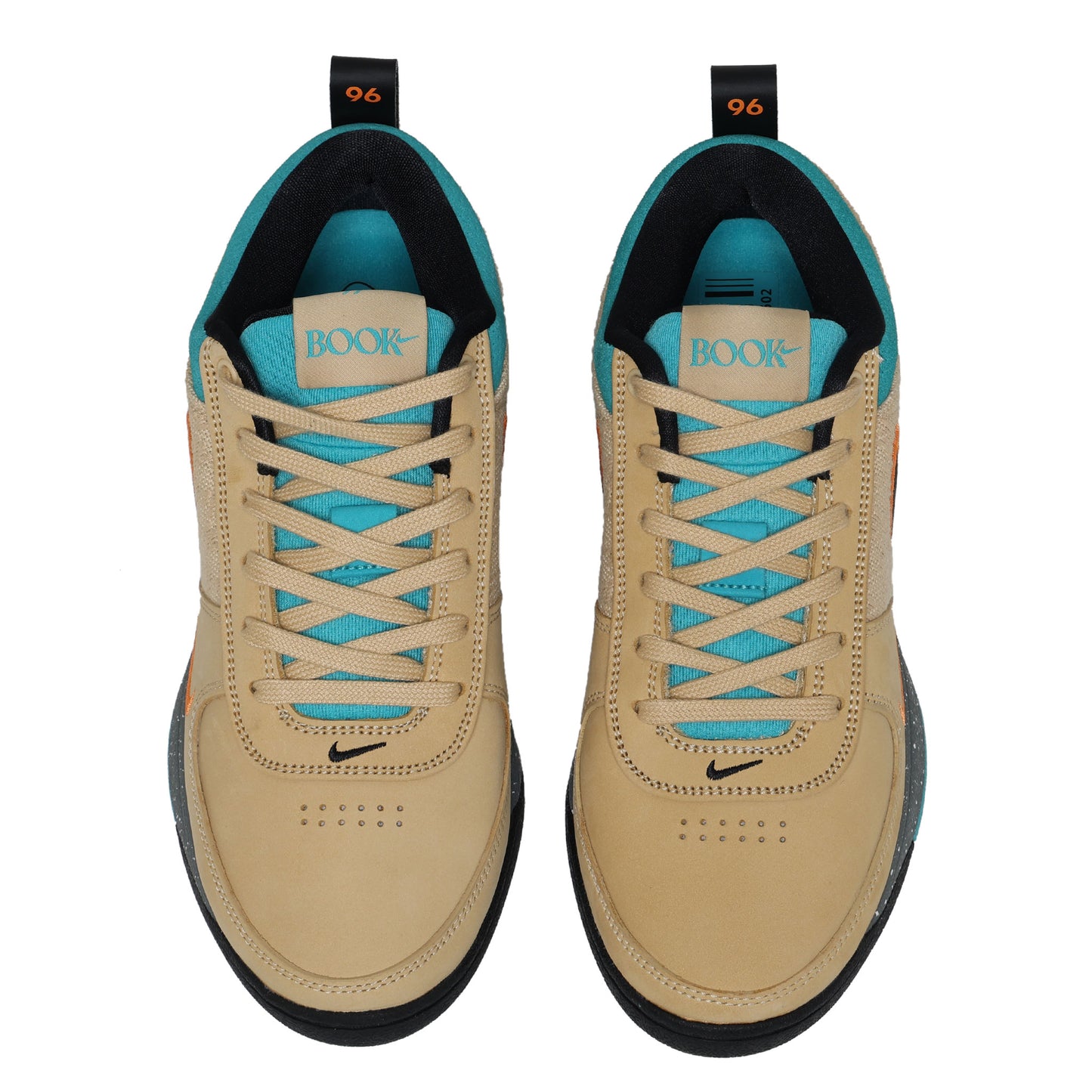 NIKE BOOK 1 ”MOWABB” EP SESAME/BLACK-BRIGHT MANDARIN IF2405-200