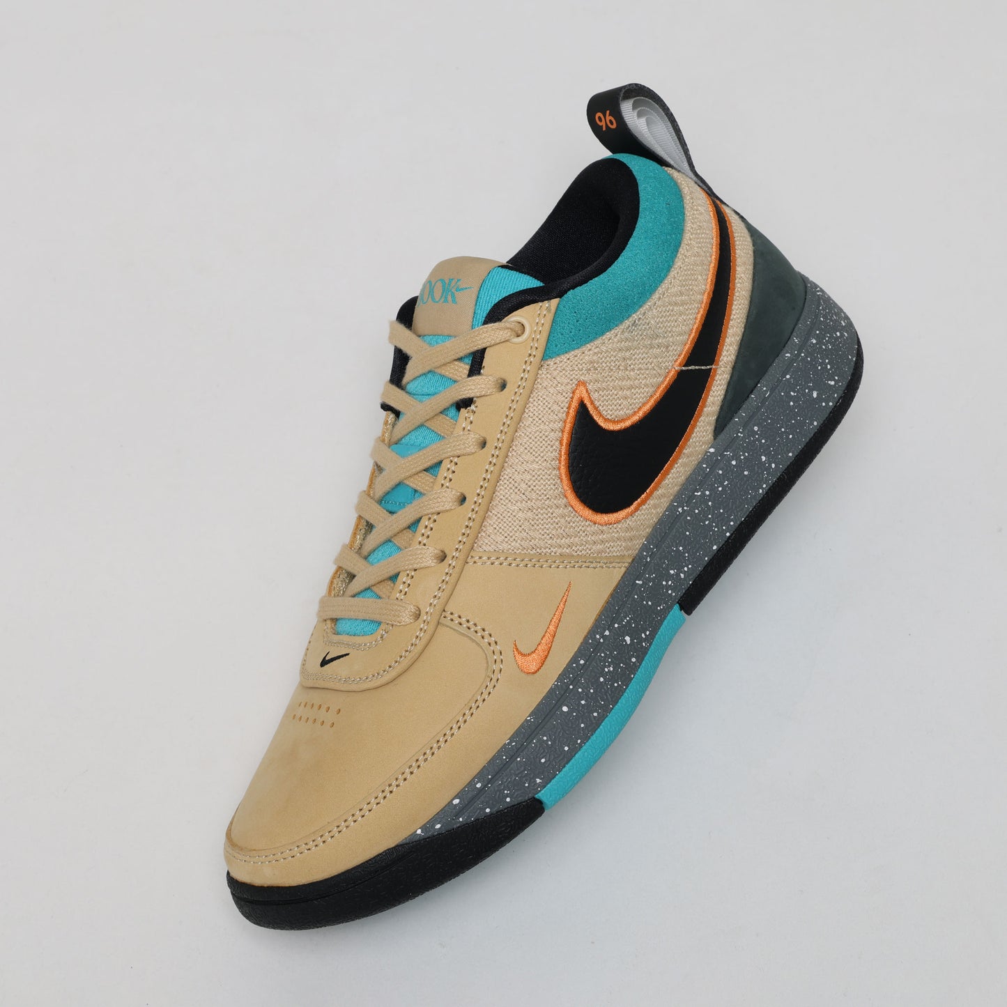 NIKE BOOK 1 ”MOWABB” EP SESAME/BLACK-BRIGHT MANDARIN IF2405-200