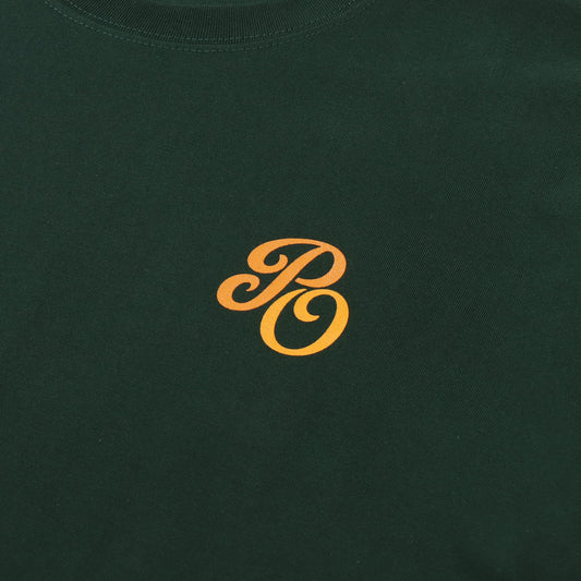 PASSOVER PO TEE FORESTGREEN/ORANGE-YELLOW
