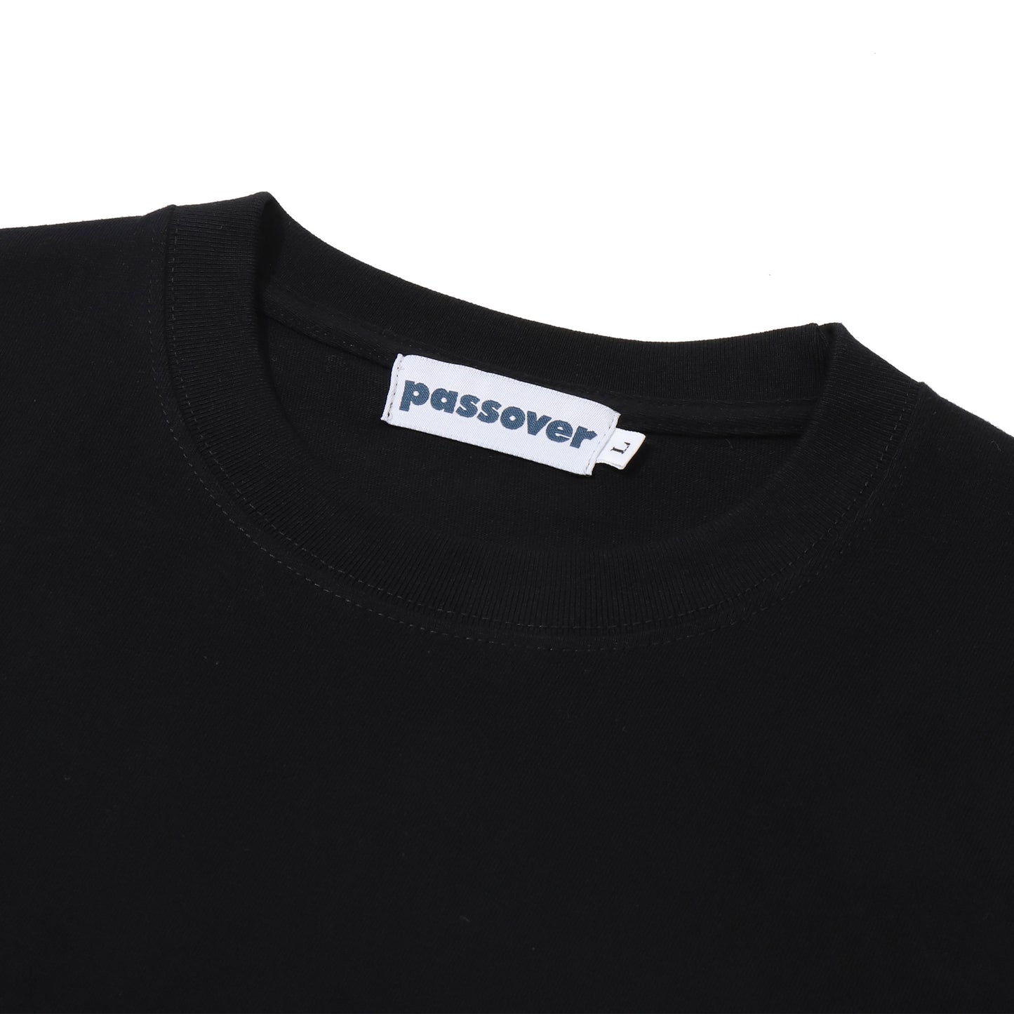 PASSOVER PO TEE BLACK/GREY-WHITE