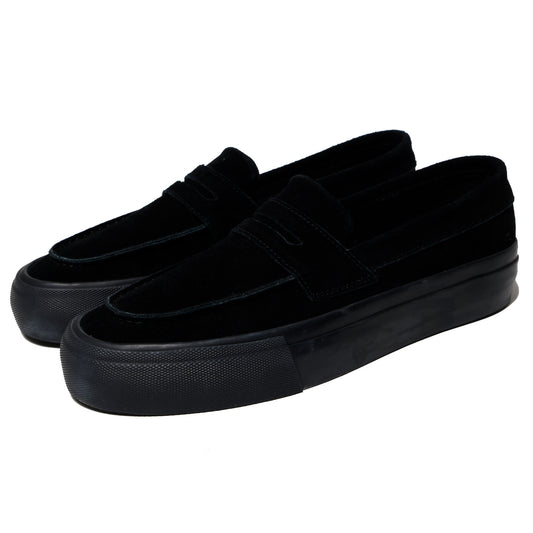 STANCLAN PENNY SUEDE BLACK MONO