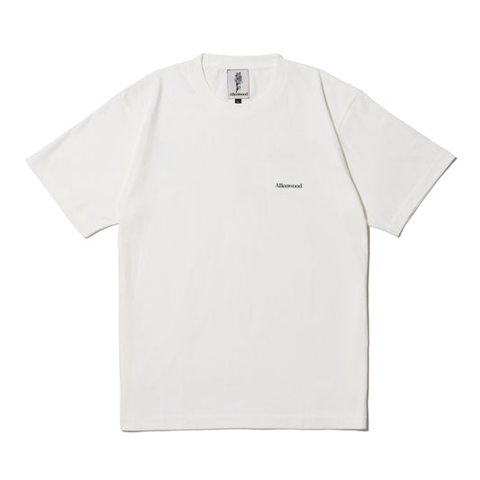 ALLENWOOD LOGO T-SHIRT VANILLA WHITE