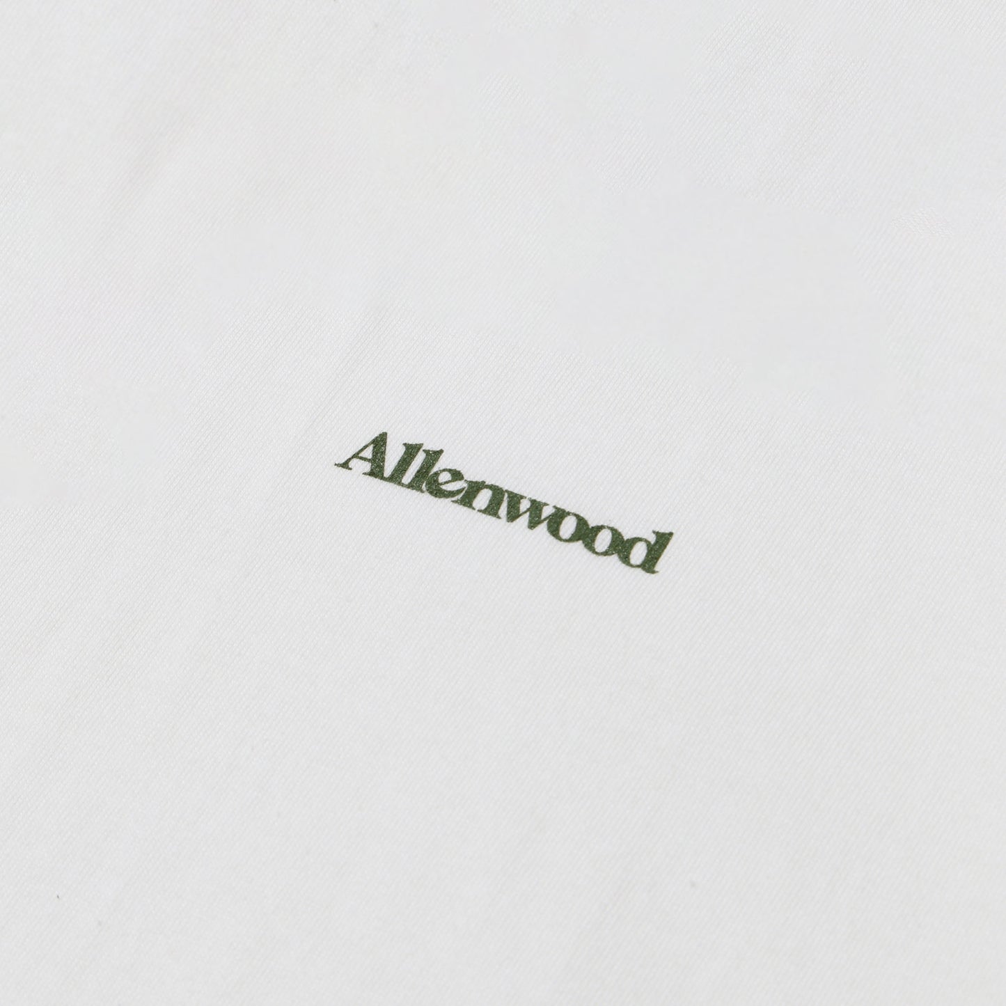 Allenwood LOGO T-SHIRT VANILLA WHITE