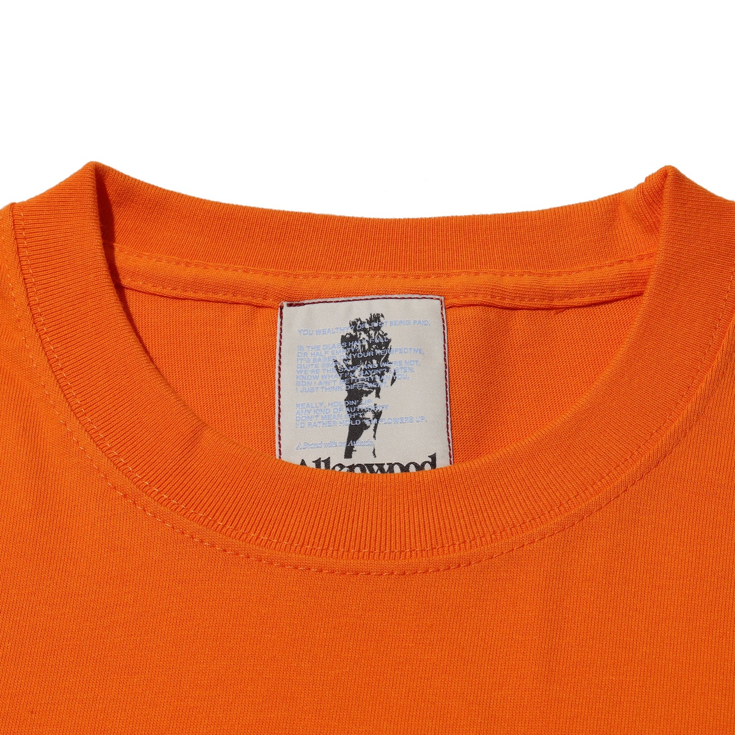 Allenwood LOGO T-SHIRT ORANGE