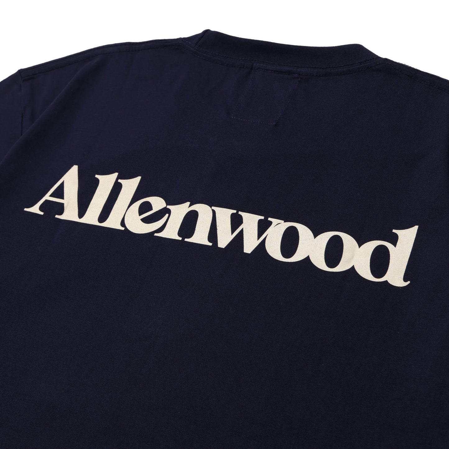 【EXCLUSIVE】Allenwood LOGO T-SHIRT NAVY
