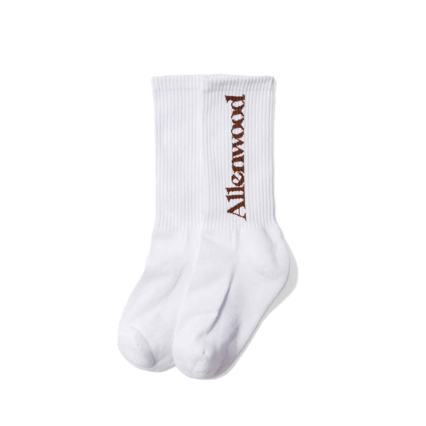 Allenwood LOGO SOCKS WHITE
