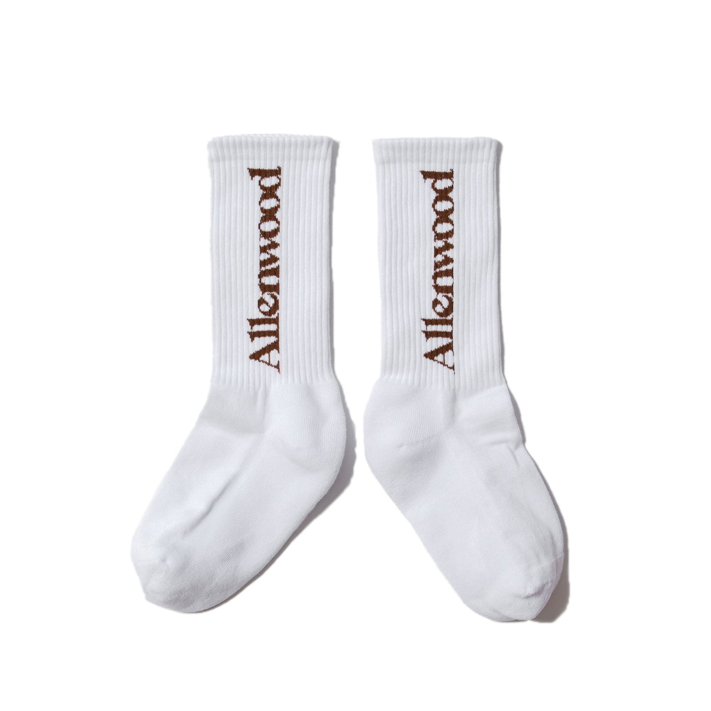 Allenwood LOGO SOCKS WHITE