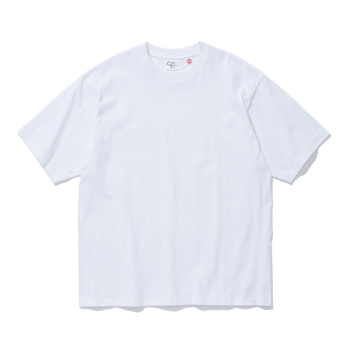 COTTON RESEARCH CLUB S/S TUBULAR T-SHIRT WHITE