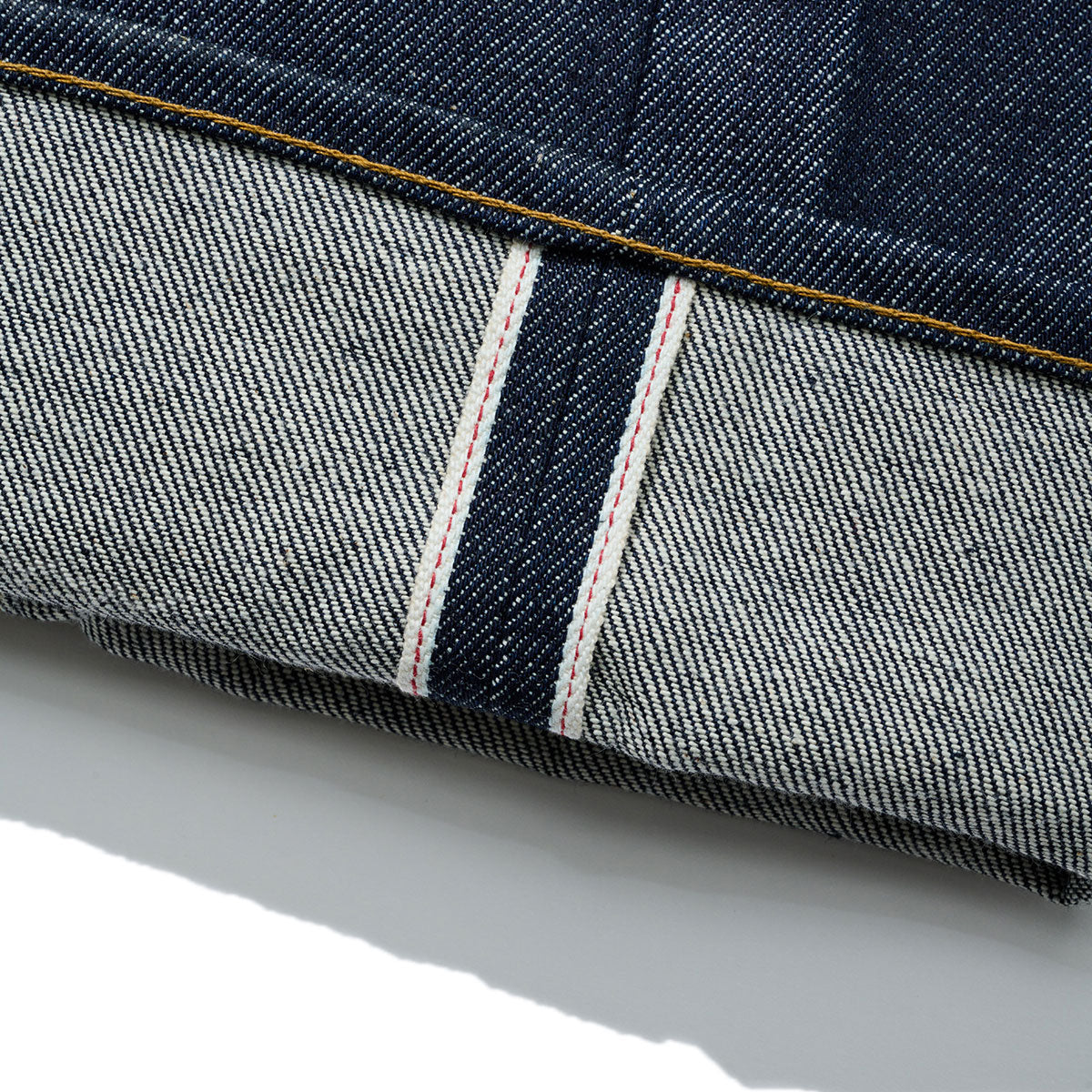 COTTON RESEARCH CLUB SELVAGE INDIGO DENIM JEANS INDIGO
