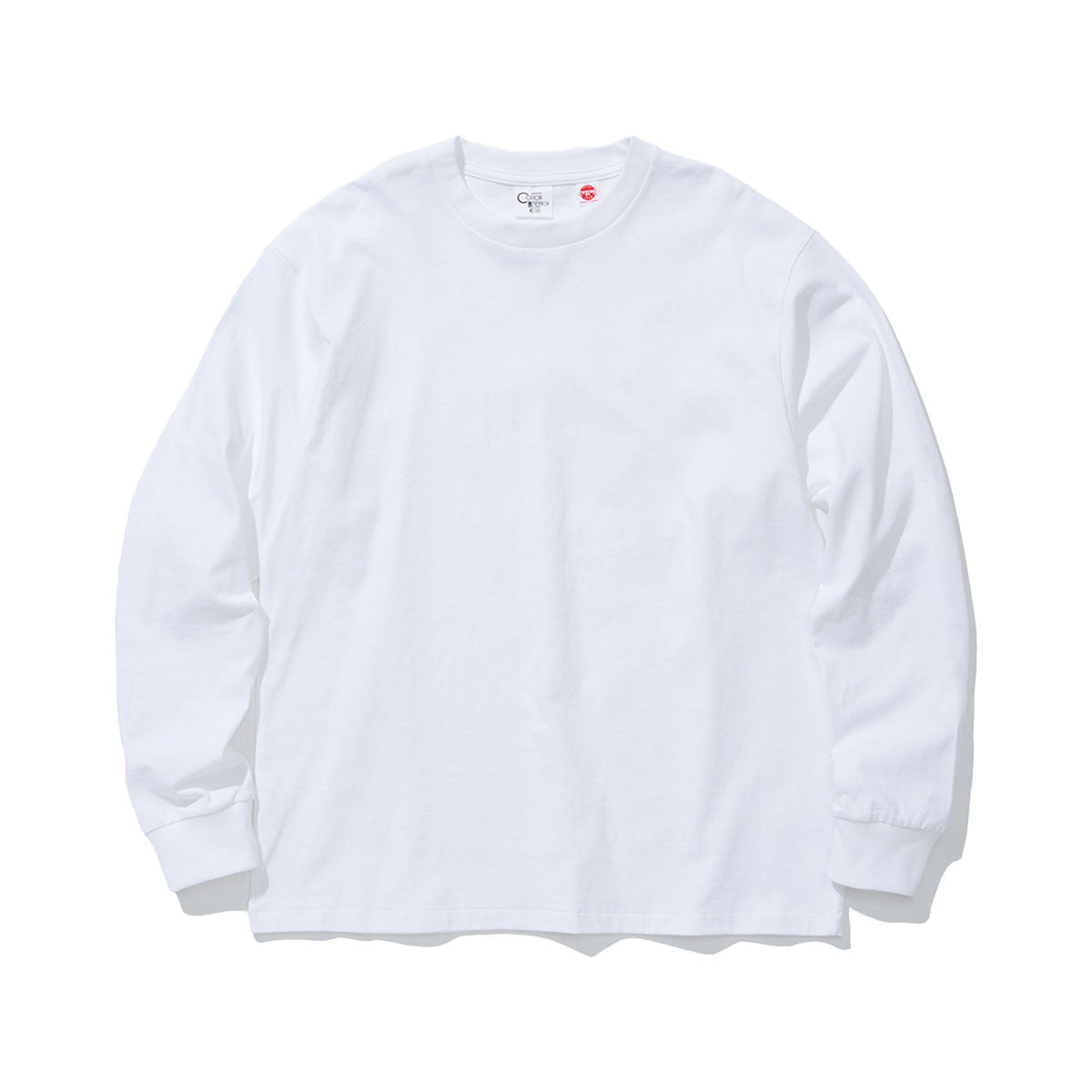 COTTON RESEARCH CLUB L/S T-SHIRT WHITE