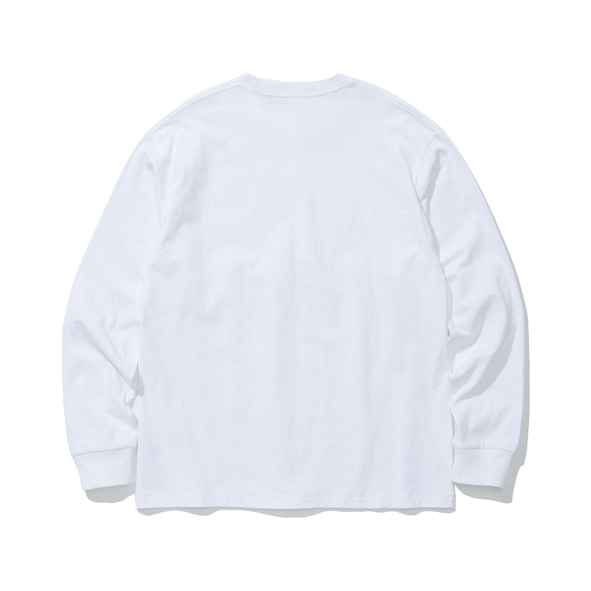 COTTON RESEARCH CLUB L/S T-SHIRT WHITE