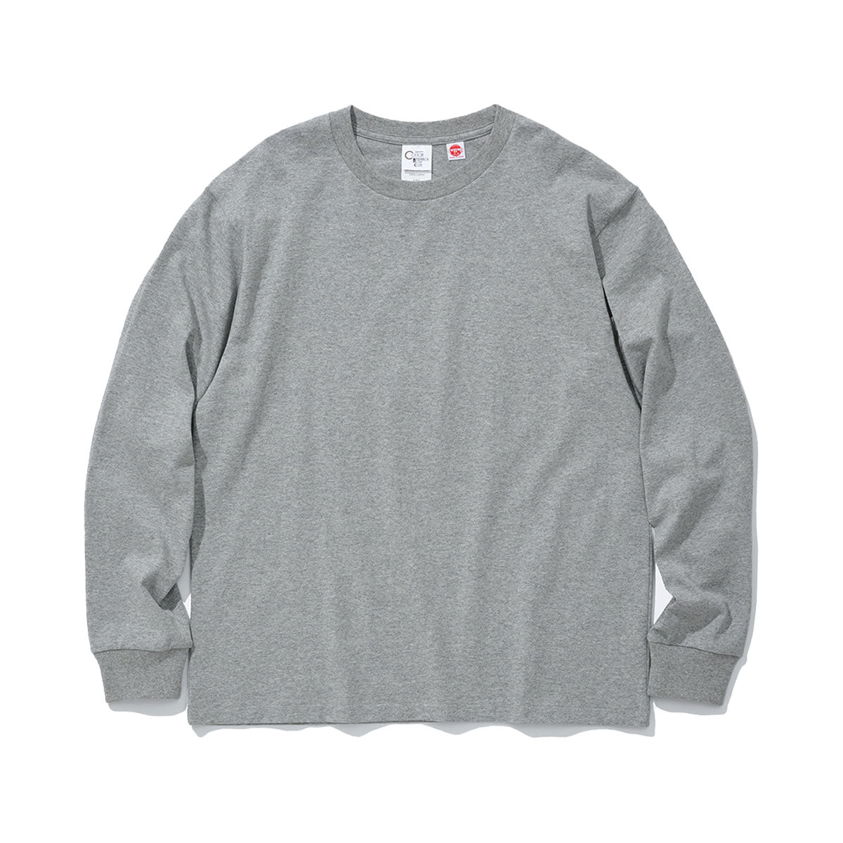 COTTON RESEARCH CLUB L/S T-SHIRT HEATHER GRAY – PASSOVER