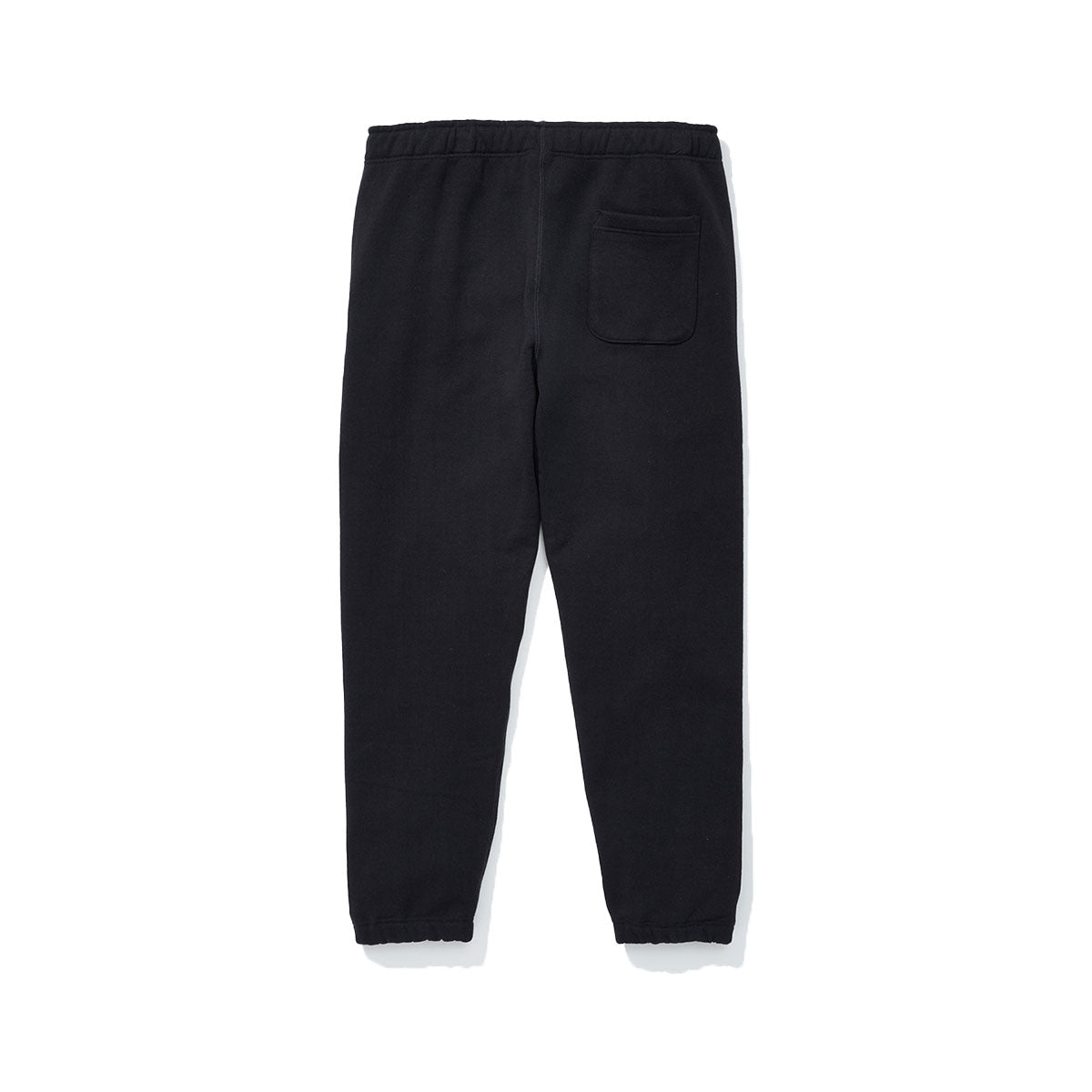 COTTON RESEARCH CLUB LOOPWHEEL TERRY SWEATPANTS BLACK
