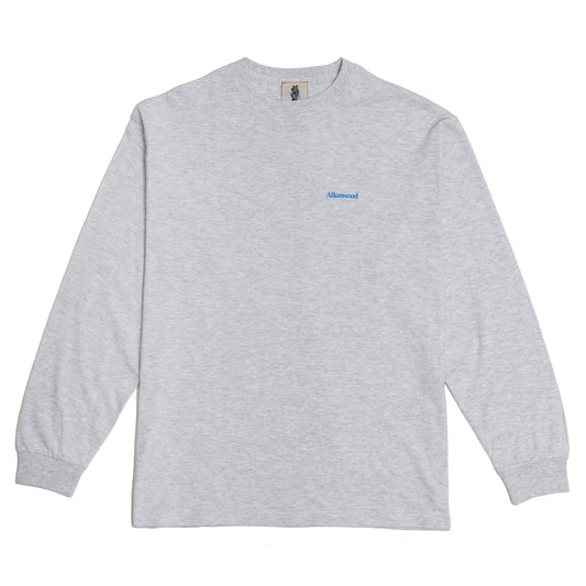 Allenwood LOGO L/S T-SHIRT ASH GRAY