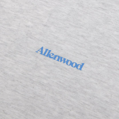 ALLENWOOD LOGO L/S T-SHIRT ASH GRAY