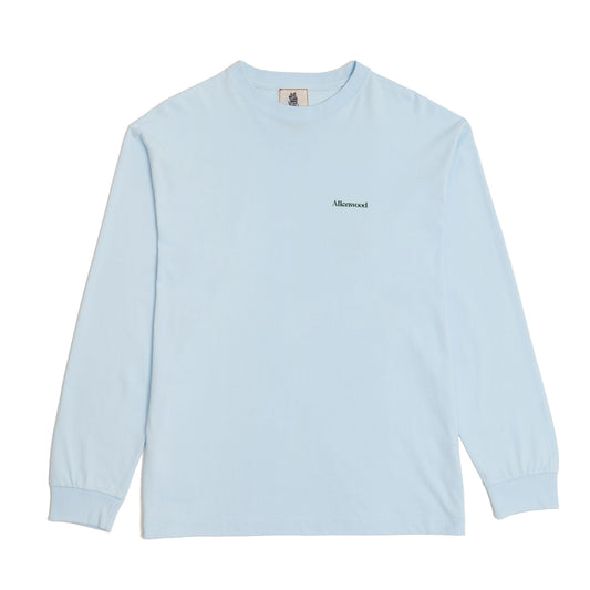 Allenwood LOGO L/S T-SHIRT LIGHT BLUE