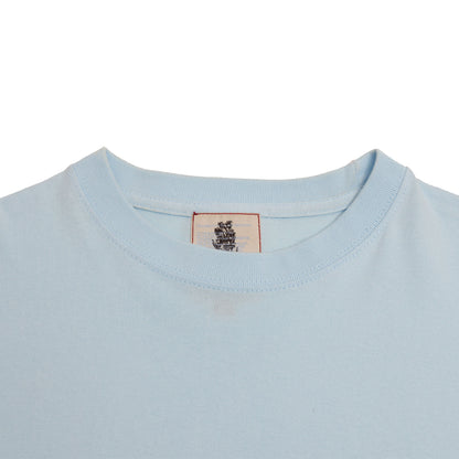 Allenwood LOGO L/S T-SHIRT LIGHT BLUE