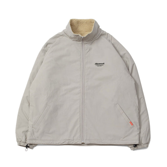 【受注生産】ALLENWOOD LOGO REVERSIBLE JACKET GRAY/IVORY
