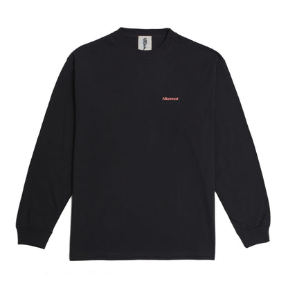 Allenwood LOGO L/S T-SHIRT CHARCOAL
